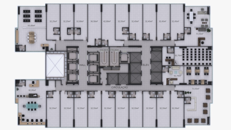 Sala-Conjunto, 67 m² - Foto 18